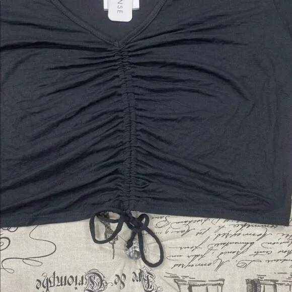 Curvy Sense Drawstring Crop Top - Picture 4 of 8